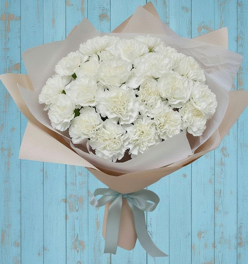 Букет цветов из: Гвоздики в Новогагатли