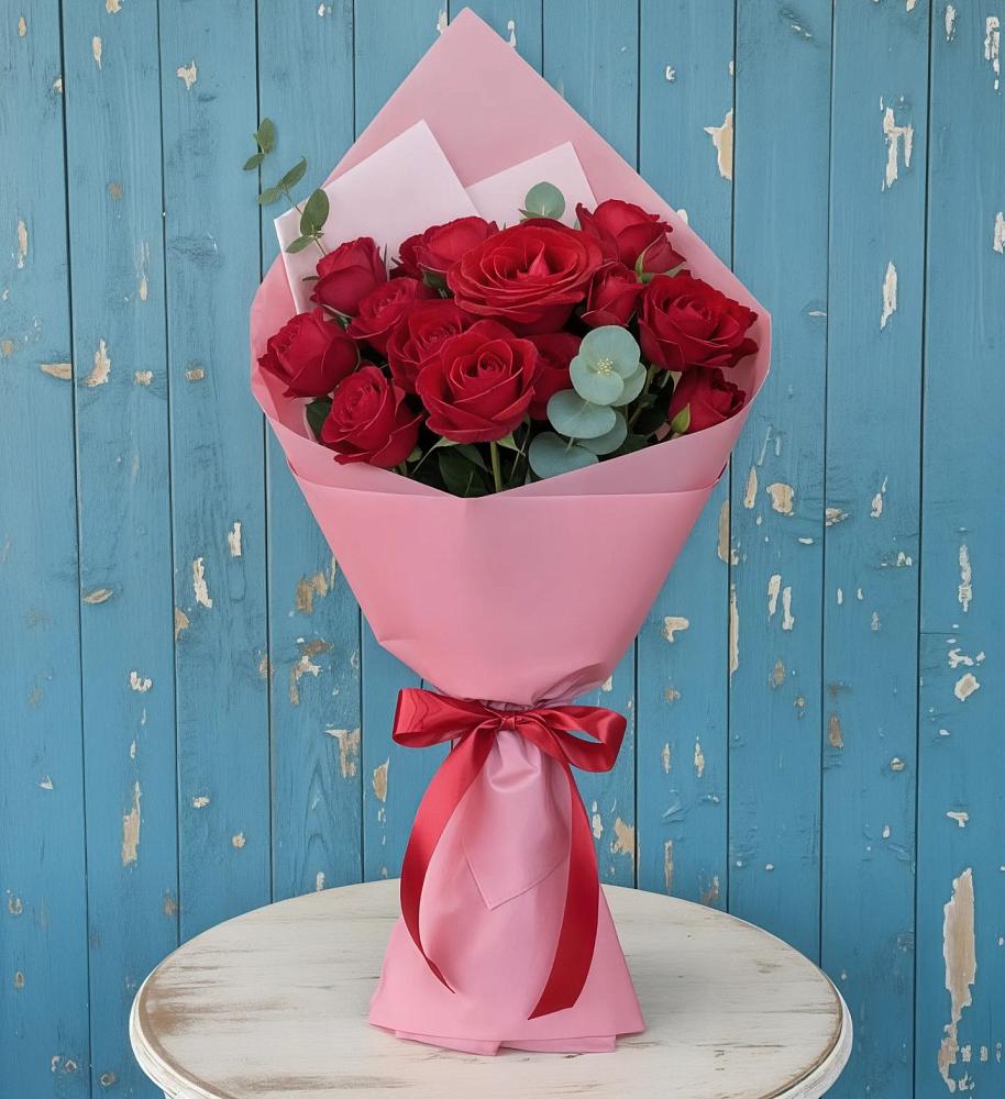 Букет цветов из: Розы в Новогагатли