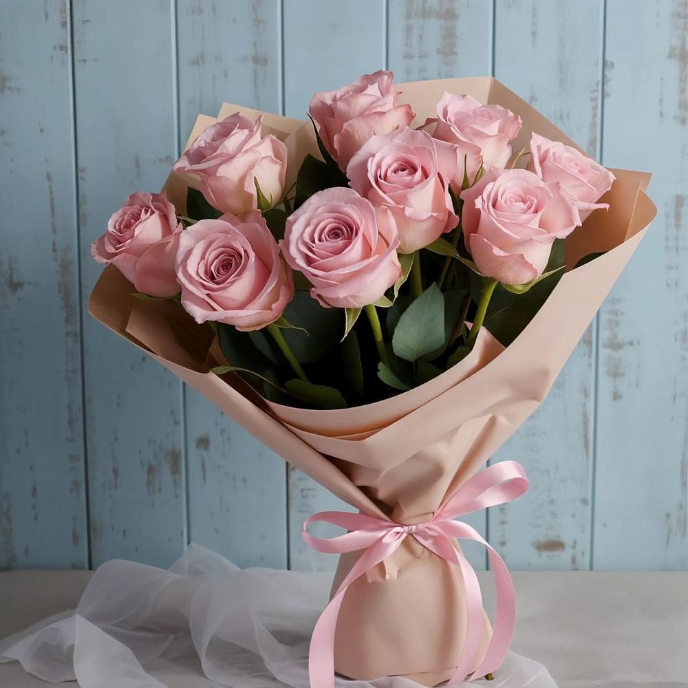 Букет цветов из: Розы в Новогагатли