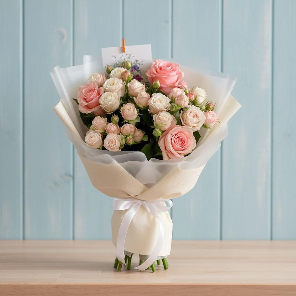 Букет цветов из: Розы в Новогагатли