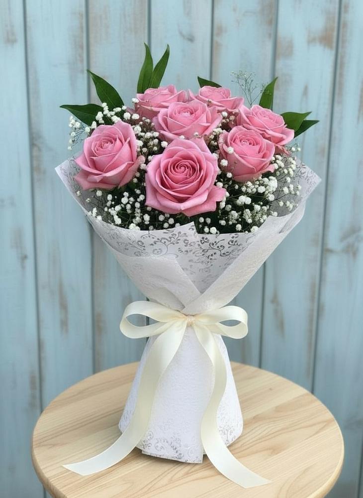 Букет цветов из: Розы в Новогагатли