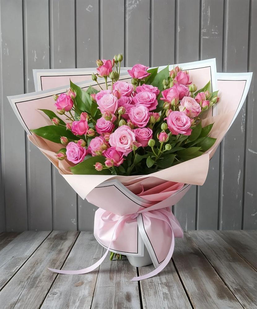 Букет Розовый кустик в Новогагатли