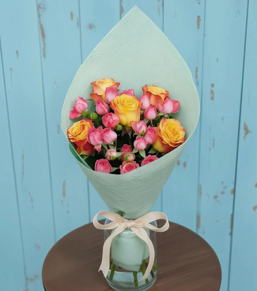 Букет цветов из: Розы в Новогагатли