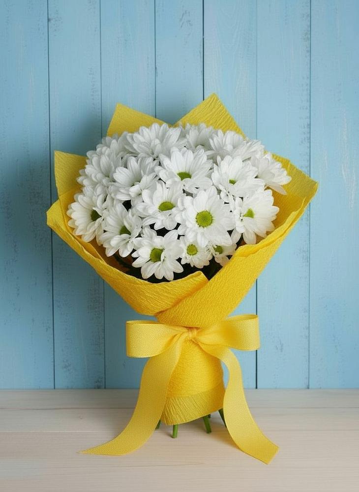 Букет цветов из: Хризантемы в Новогагатли