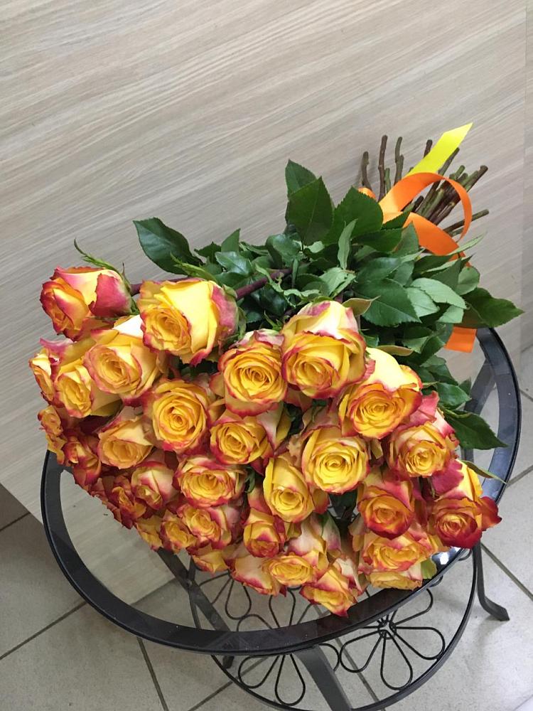 Букет Желтые розы в Новогагатли