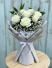 Букет цветов из:  Розы #REPLACE_PRED# Новогагатли