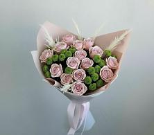 Букет цветов из:  Розы и Хризантемы в Новогагатли