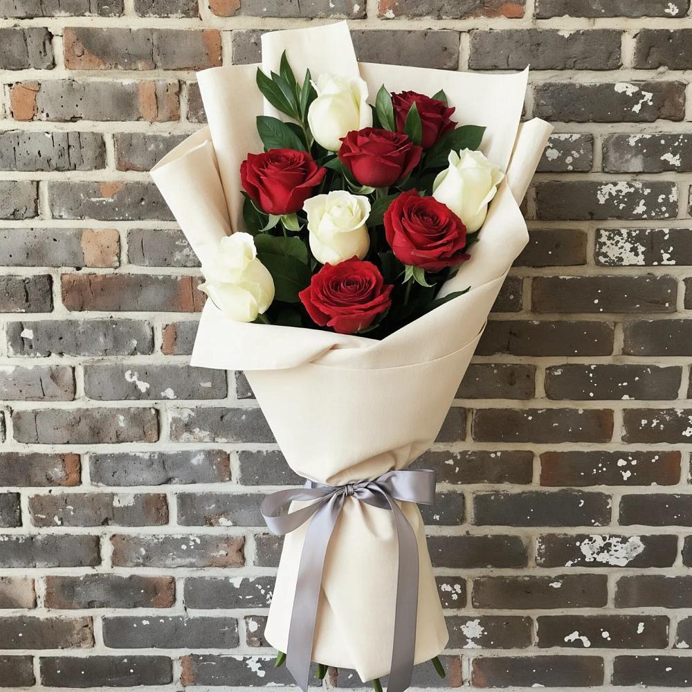 Букет цветов из: Розы в Новогагатли