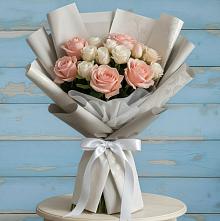 Букет цветов из:  Розы в Новогагатли