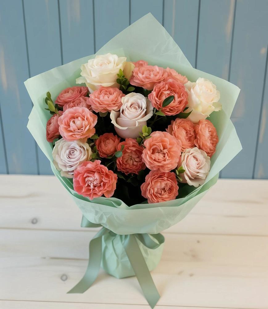 Букет цветов из: Розы в Новогагатли