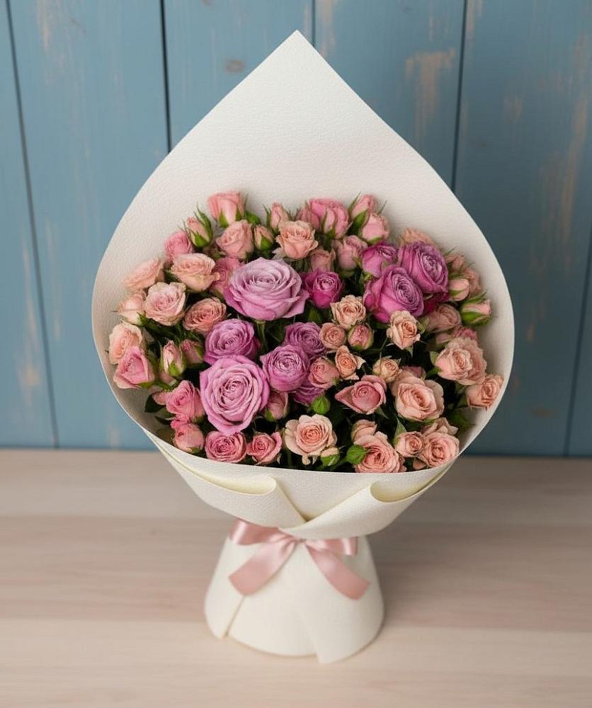 Букет цветов из: Розы в Новогагатли