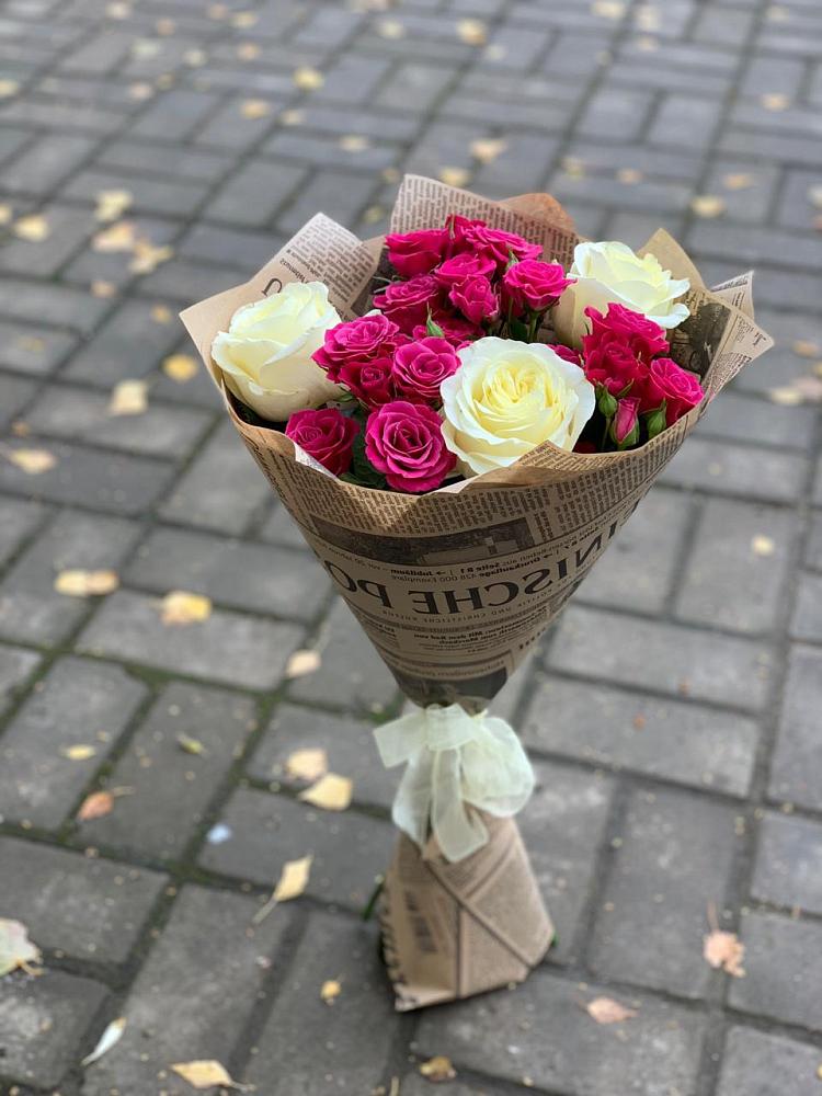 Букет цветов из: Розы в Новогагатли