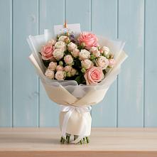 Букет цветов из:  Розы #REPLACE_PRED# Новогагатли